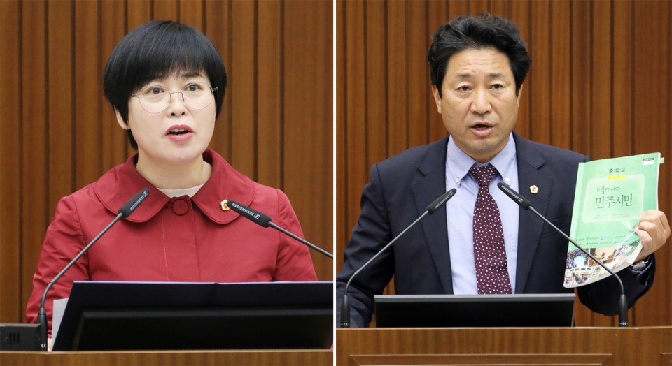 ▲ 박용희 의원(왼쪽), 윤형권 의원